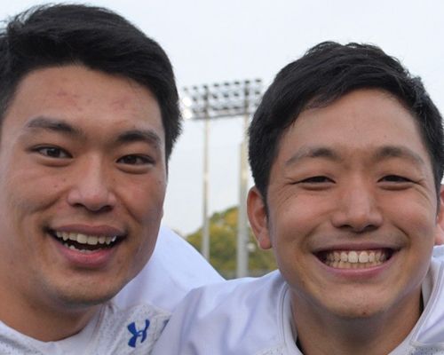 佐藤選手と政本選手